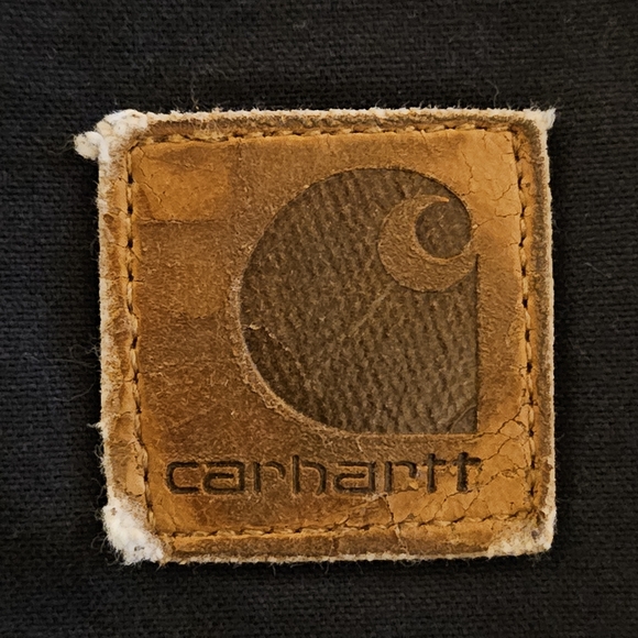 Mens Navy Carhartt Cargo Pant - Picture 9 of 13